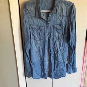 Women’s Blue Denim Shirt